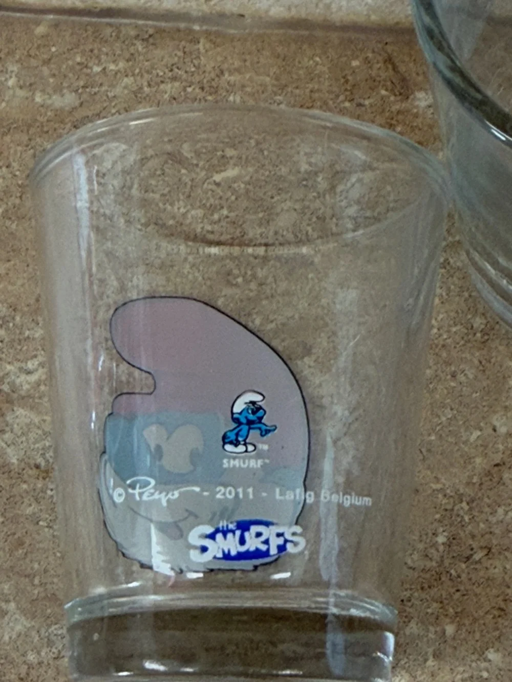 Smurf Shot Glasses 2011 NEW